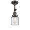 Innovations Lighting Small Bell 1 Light Sconce Part Of The Franklin Restoration Collection 203-OB-G52-LED