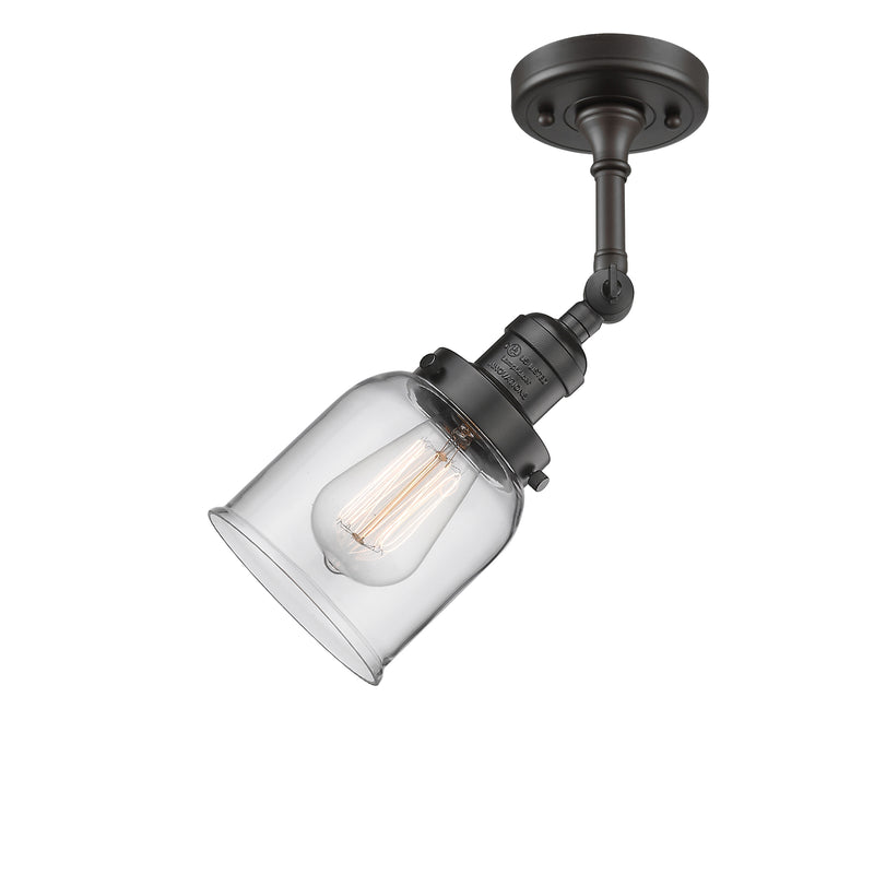 Innovations Lighting Small Bell 1 Light Sconce Part Of The Franklin Restoration Collection 203-OB-G52