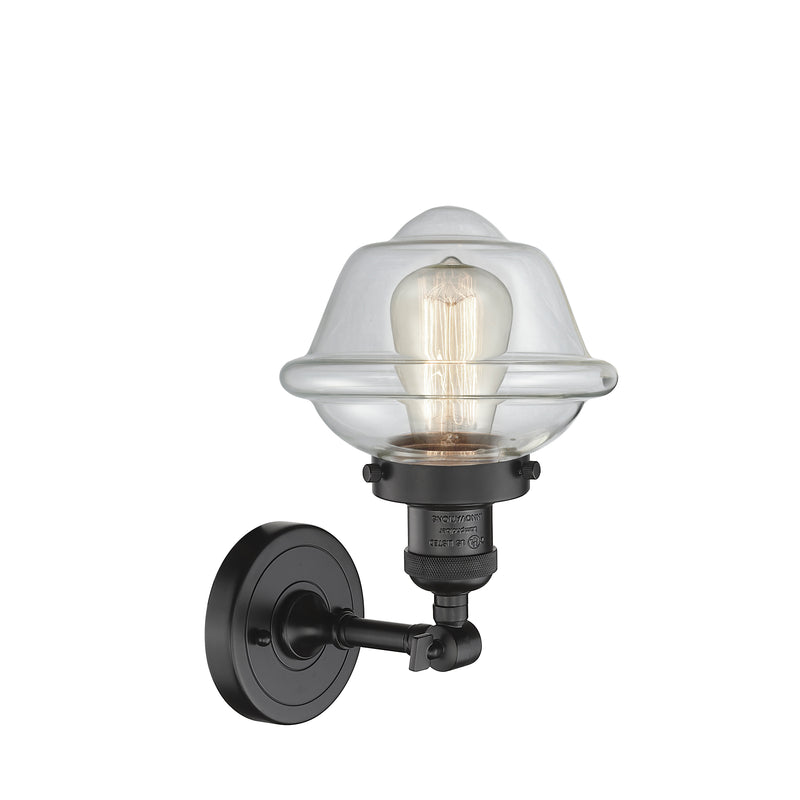 Innovations Lighting Small Oxford 1 Light Sconce Part Of The Franklin Restoration Collection 203-OB-G532-LED