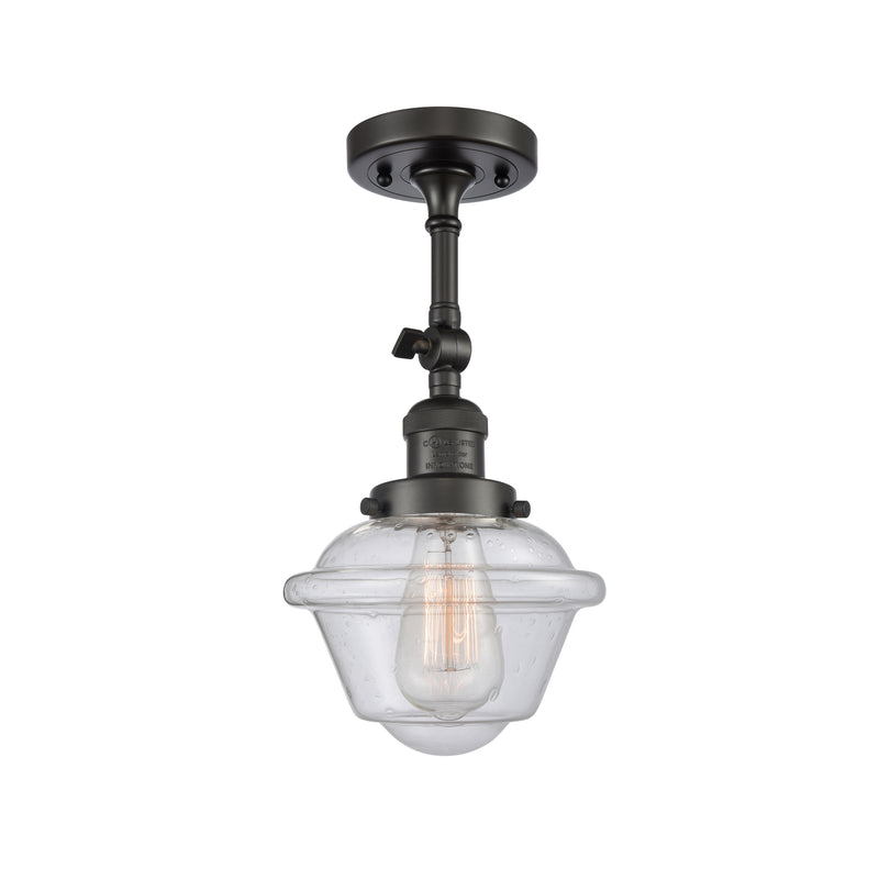 Innovations Lighting Small Oxford 1 Light Sconce Part Of The Franklin Restoration Collection 203-OB-G534-LED