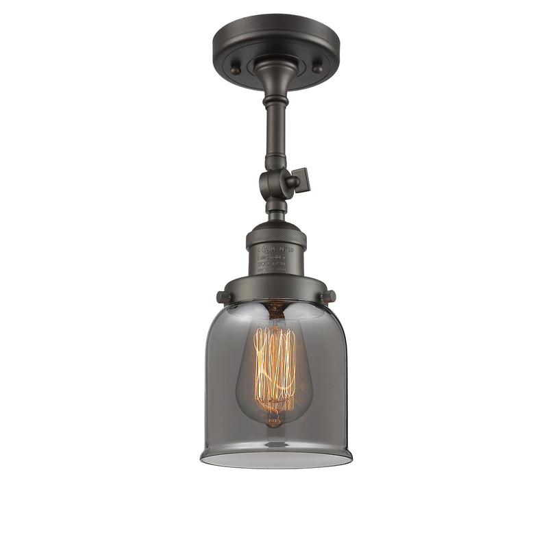 Innovations Lighting Small Bell 1 Light Sconce Part Of The Franklin Restoration Collection 203-OB-G53-LED