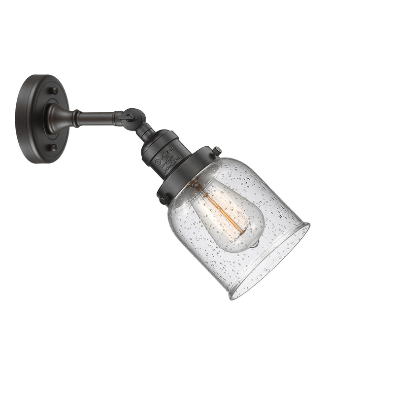 Innovations Lighting Small Bell 1 Light Sconce Part Of The Franklin Restoration Collection 203-OB-G54-LED