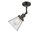 Innovations Lighting Small Cone 1 Light Sconce Part Of The Franklin Restoration Collection 203-OB-G62-LED