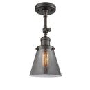 Innovations Lighting Small Cone 1 Light Sconce Part Of The Franklin Restoration Collection 203-OB-G63-LED