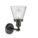 Innovations Lighting Small Cone 1 Light Sconce Part Of The Franklin Restoration Collection 203-OB-G64-LED