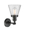 Innovations Lighting Small Cone 1 Light Sconce Part Of The Franklin Restoration Collection 203-OB-G64-LED