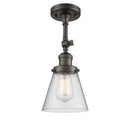 Innovations Lighting Small Cone 1 Light Sconce Part Of The Franklin Restoration Collection 203-OB-G64-LED