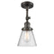 Innovations Lighting Small Cone 1 Light Sconce Part Of The Franklin Restoration Collection 203-OB-G64-LED