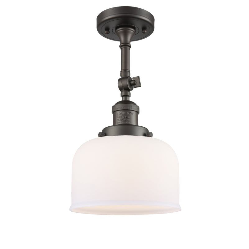 Innovations Lighting Large Bell 1 Light Sconce Part Of The Franklin Restoration Collection 203-OB-G71-LED