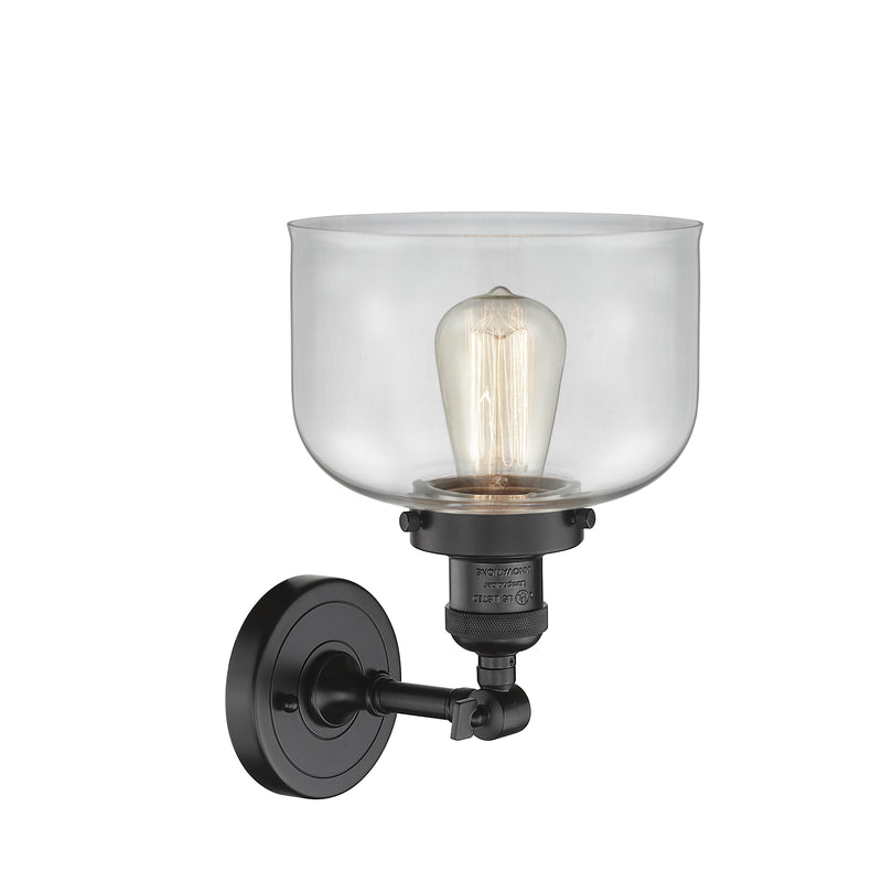 Innovations Lighting Large Bell 1 Light Sconce Part Of The Franklin Restoration Collection 203-OB-G72-LED