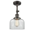 Innovations Lighting Large Bell 1 Light Sconce Part Of The Franklin Restoration Collection 203-OB-G72-LED