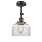 Innovations Lighting Large Bell 1 Light Sconce Part Of The Franklin Restoration Collection 203-OB-G72-LED