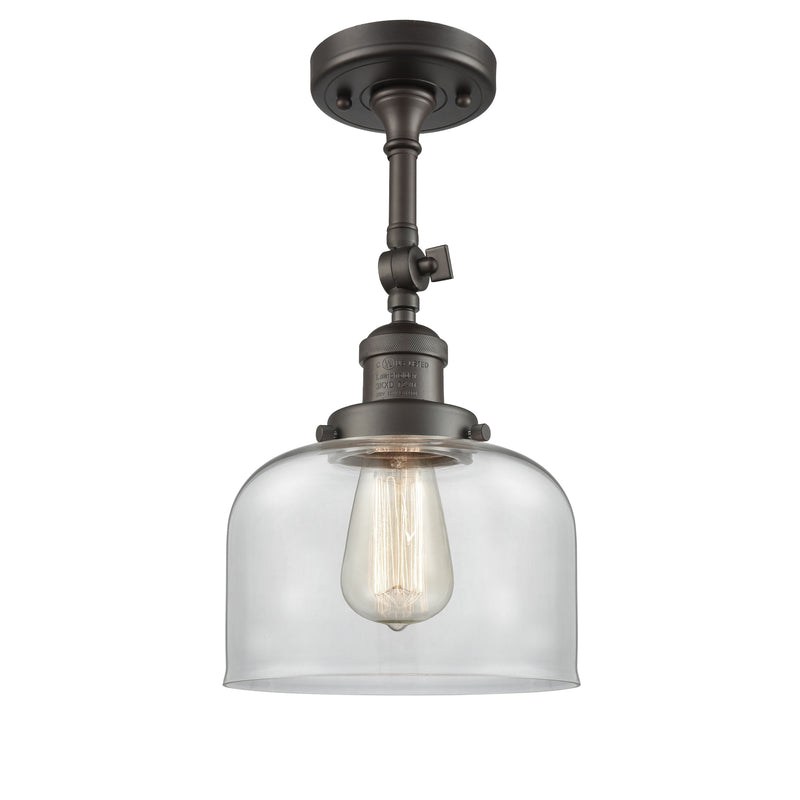 Innovations Lighting Large Bell 1 Light Sconce Part Of The Franklin Restoration Collection 203-OB-G72-LED
