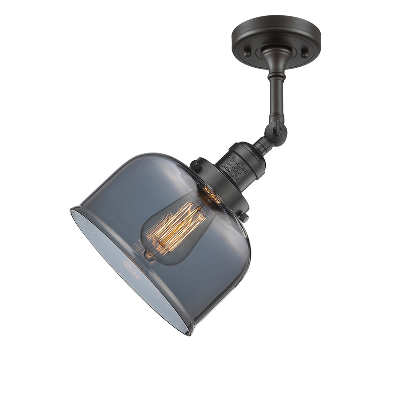 Innovations Lighting Large Bell 1 Light Sconce Part Of The Franklin Restoration Collection 203-OB-G73-LED