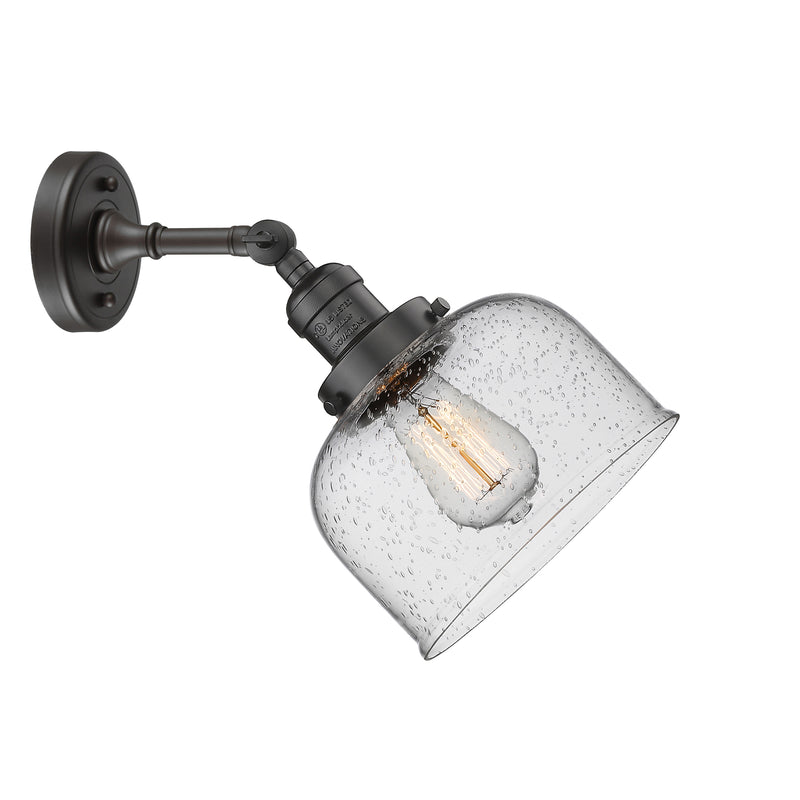 Innovations Lighting Large Bell 1 Light Sconce Part Of The Franklin Restoration Collection 203-OB-G74-LED