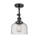 Innovations Lighting Large Bell 1 Light Sconce Part Of The Franklin Restoration Collection 203-OB-G74-LED