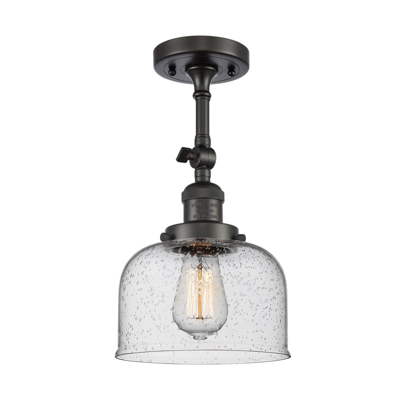Innovations Lighting Large Bell 1 Light Sconce Part Of The Franklin Restoration Collection 203-OB-G74-LED