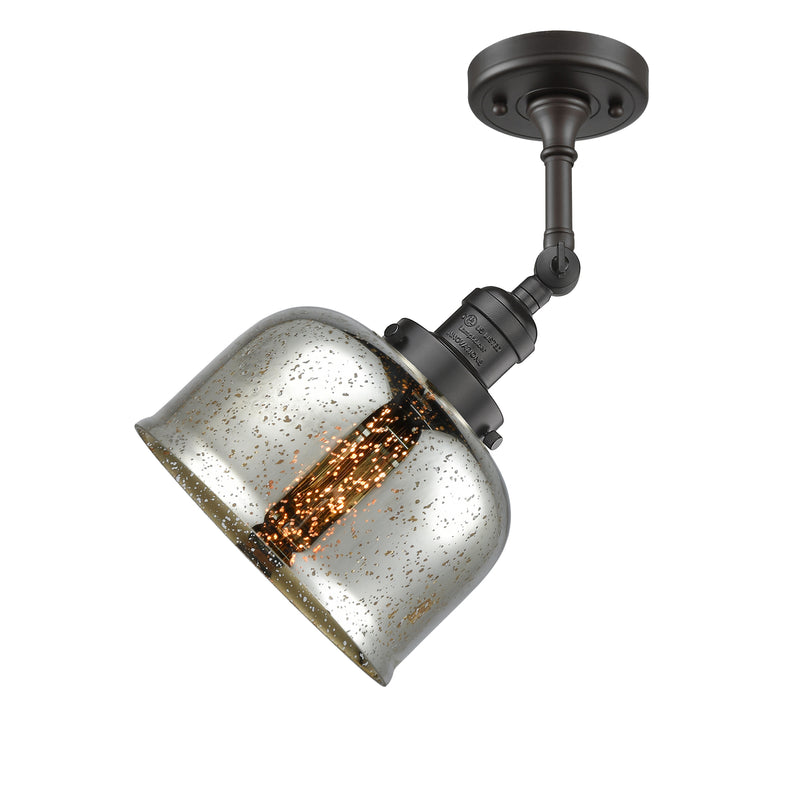 Innovations Lighting Large Bell 1 Light Sconce Part Of The Franklin Restoration Collection 203-OB-G78-LED
