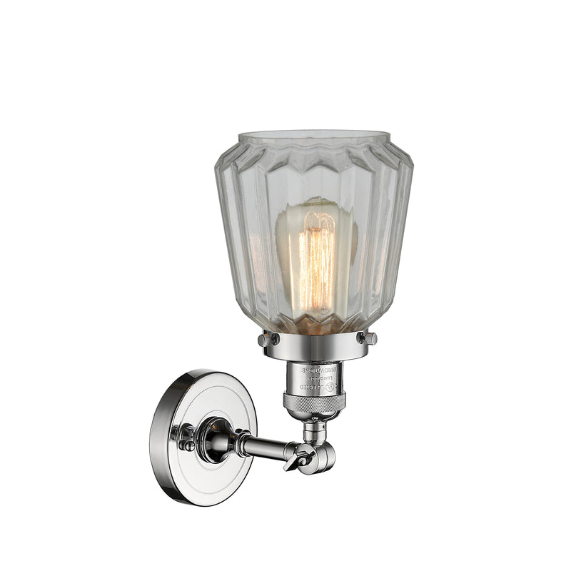 Innovations Lighting Chatham 1 Light Sconce Part Of The Franklin Restoration Collection 203-PC-G142-LED