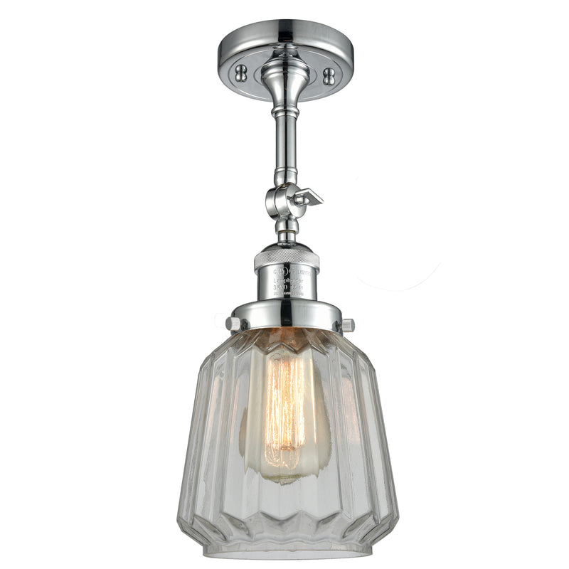 Innovations Lighting Chatham 1 Light Sconce Part Of The Franklin Restoration Collection 203-PC-G142-LED