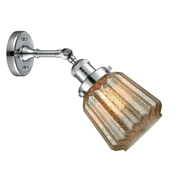 Innovations Lighting Chatham 1 Light Sconce Part Of The Franklin Restoration Collection 203-PC-G146-LED