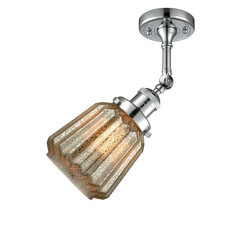 Innovations Lighting Chatham 1 Light Sconce Part Of The Franklin Restoration Collection 203-PC-G146-LED