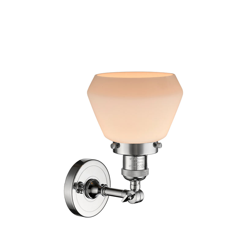 Innovations Lighting Fulton 1 Light Sconce Part Of The Franklin Restoration Collection 203-PC-G171-LED