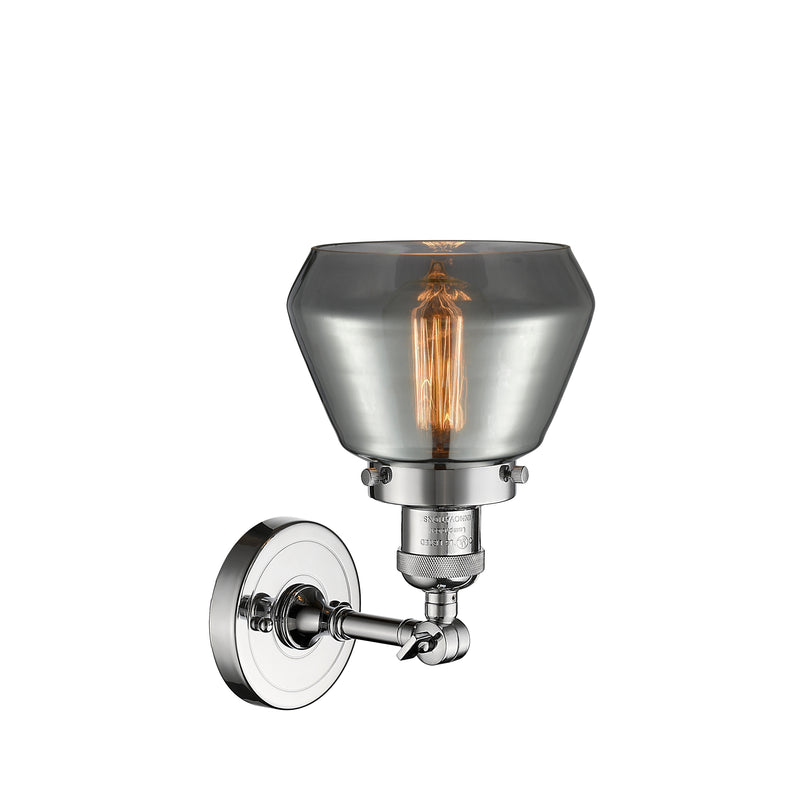 Innovations Lighting Fulton 1 Light Sconce Part Of The Franklin Restoration Collection 203-PC-G173-LED