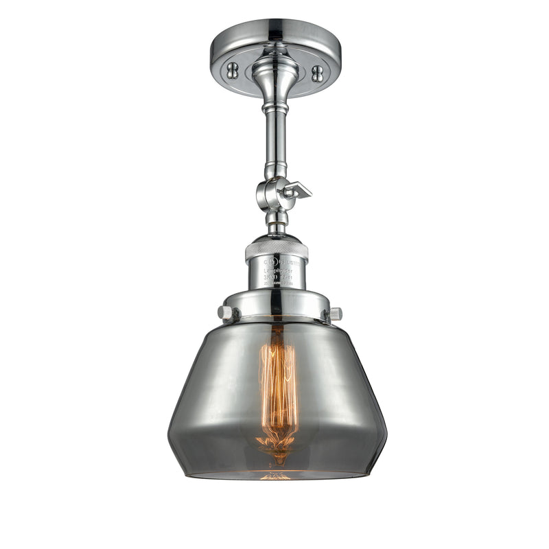 Innovations Lighting Fulton 1 Light Sconce Part Of The Franklin Restoration Collection 203-PC-G173-LED