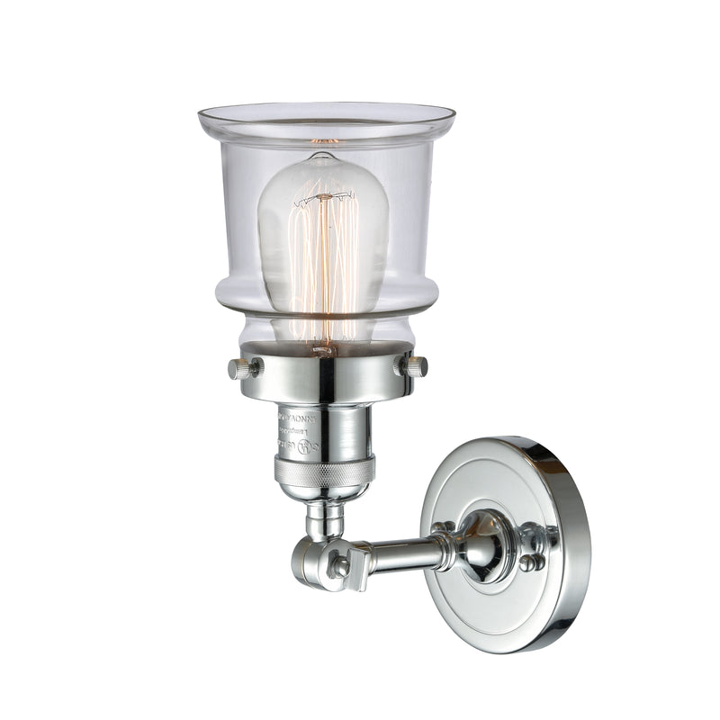 Innovations Lighting Small Canton 1 Light Sconce Part Of The Franklin Restoration Collection 203-PC-G182S-LED