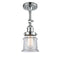 Innovations Lighting Small Canton 1 Light Sconce Part Of The Franklin Restoration Collection 203-PC-G182S-LED