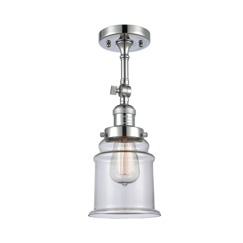 Innovations Lighting Canton 1 Light Sconce Part Of The Franklin Restoration Collection 203-PC-G182-LED