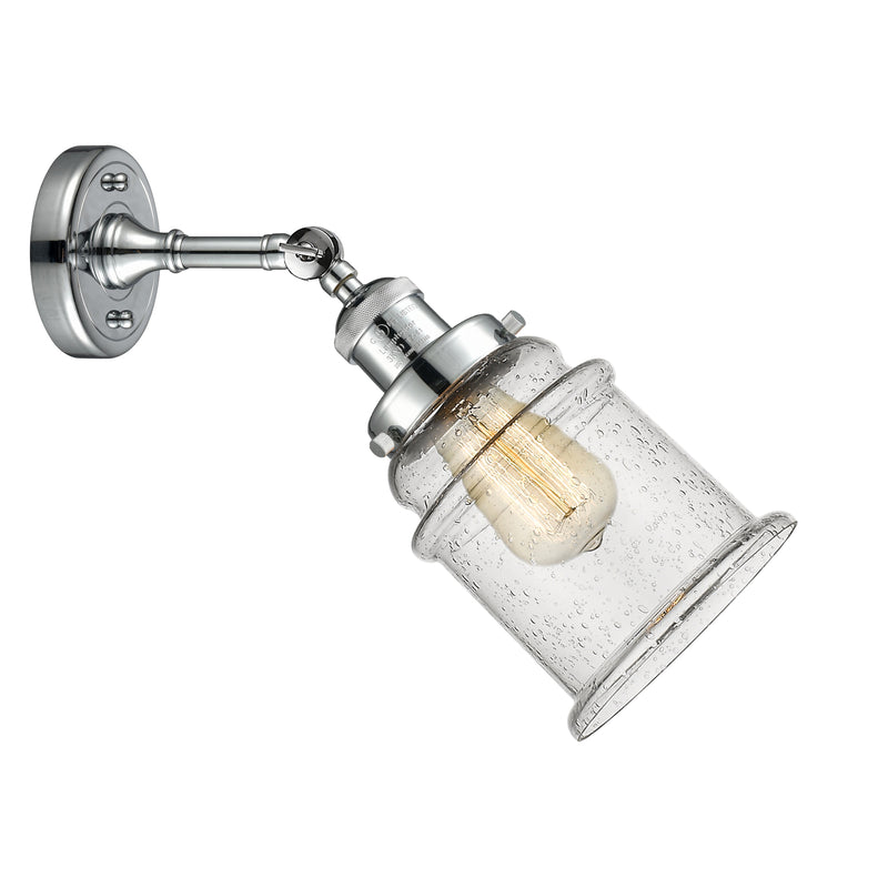 Innovations Lighting Canton 1 Light Sconce Part Of The Franklin Restoration Collection 203-PC-G184-LED