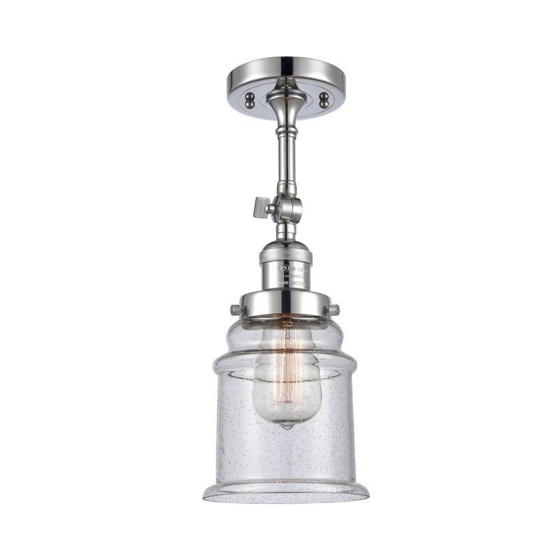 Innovations Lighting Canton 1 Light Sconce Part Of The Franklin Restoration Collection 203-PC-G184-LED
