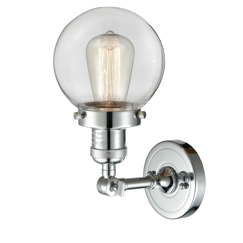 Innovations Lighting Beacon 1 Light 6" Sconce 203-PC-G202-6-LED