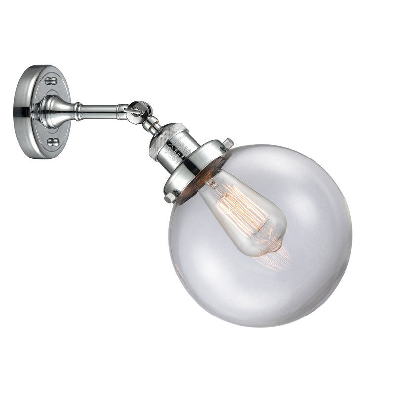 Innovations Lighting Beacon 1 Light 8" Sconce 203-PC-G202-8-LED