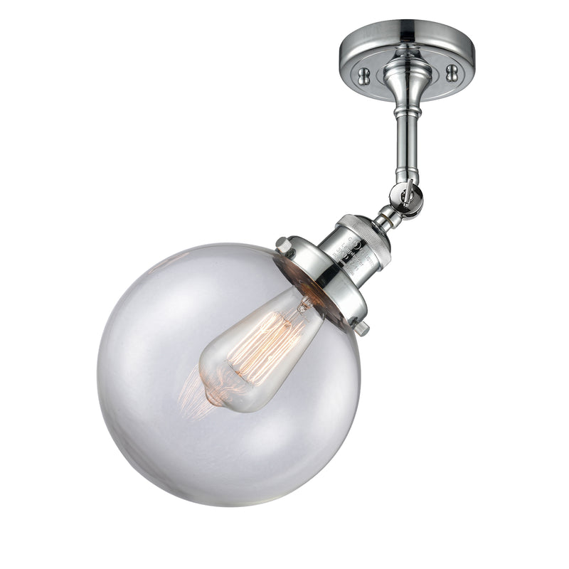 Innovations Lighting Beacon 1 Light 8" Sconce 203-PC-G202-8-LED