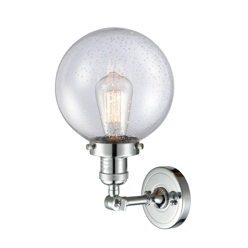 Innovations Lighting Beacon 1 Light 8" Sconce 203-PC-G204-8-LED