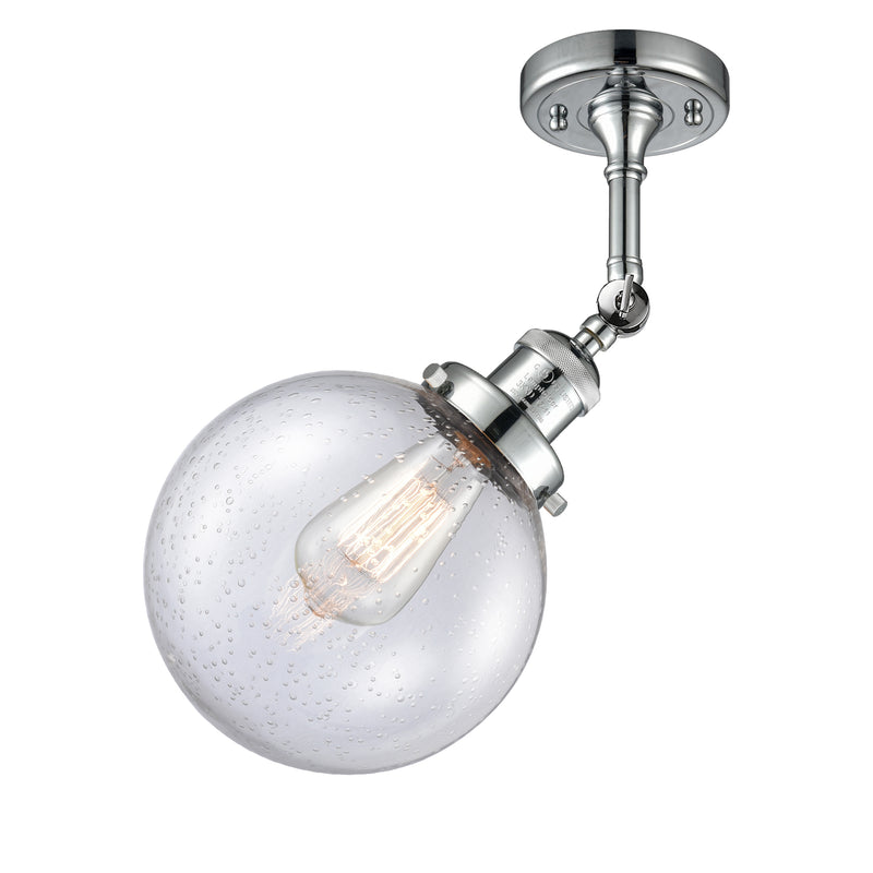 Innovations Lighting Beacon 1 Light 8" Sconce 203-PC-G204-8-LED