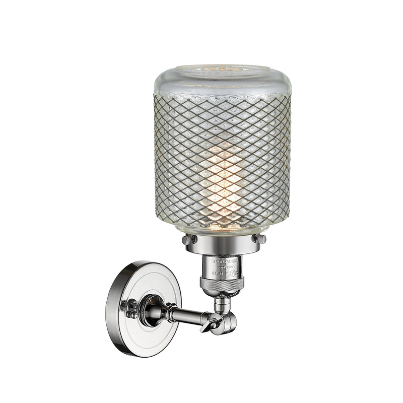 Innovations Lighting Stanton 1 Light Sconce Part Of The Franklin Restoration Collection 203-PC-G262