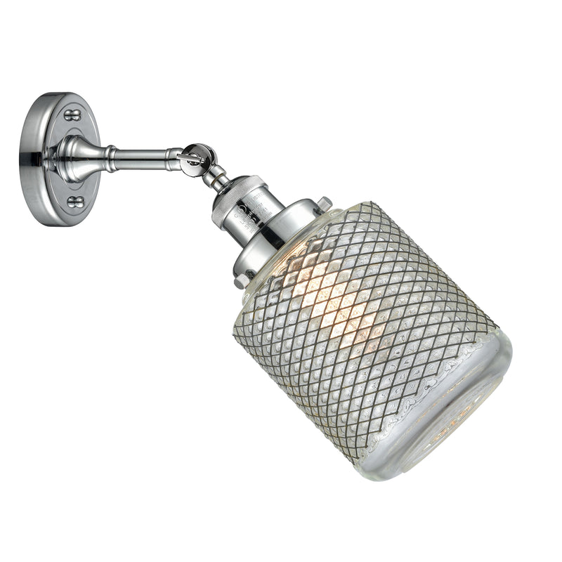 Innovations Lighting Stanton 1 Light Sconce Part Of The Franklin Restoration Collection 203-PC-G262-LED
