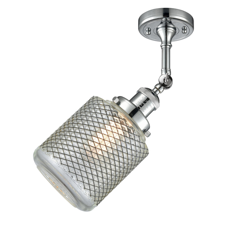 Innovations Lighting Stanton 1 Light Sconce Part Of The Franklin Restoration Collection 203-PC-G262-LED