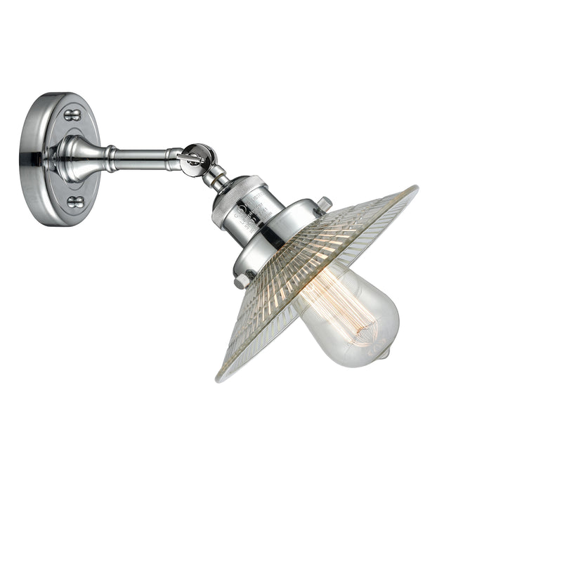 Innovations Lighting Halophane 1 Light Sconce Part Of The Franklin Restoration Collection 203-PC-G2-LED