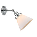 Innovations Lighting Large Cone 1 Light Sconce Part Of The Franklin Restoration Collection 203-PC-G41-LED