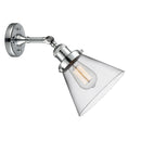 Innovations Lighting Large Cone 1 Light Sconce Part Of The Franklin Restoration Collection 203-PC-G42-LED