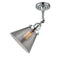 Innovations Lighting Large Cone 1 Light Sconce Part Of The Franklin Restoration Collection 203-PC-G43-LED