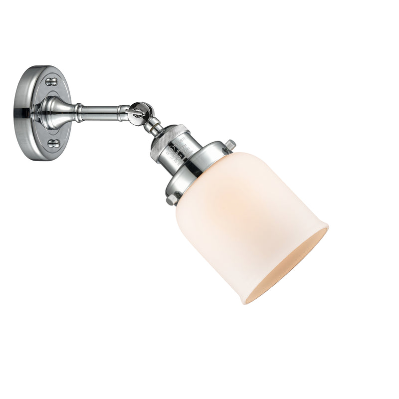 Innovations Lighting Small Bell 1 Light Sconce Part Of The Franklin Restoration Collection 203-PC-G51-LED