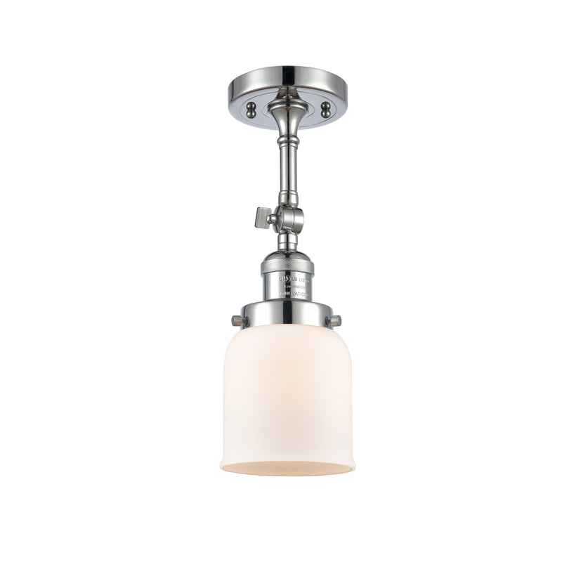 Innovations Lighting Small Bell 1 Light Sconce Part Of The Franklin Restoration Collection 203-PC-G51