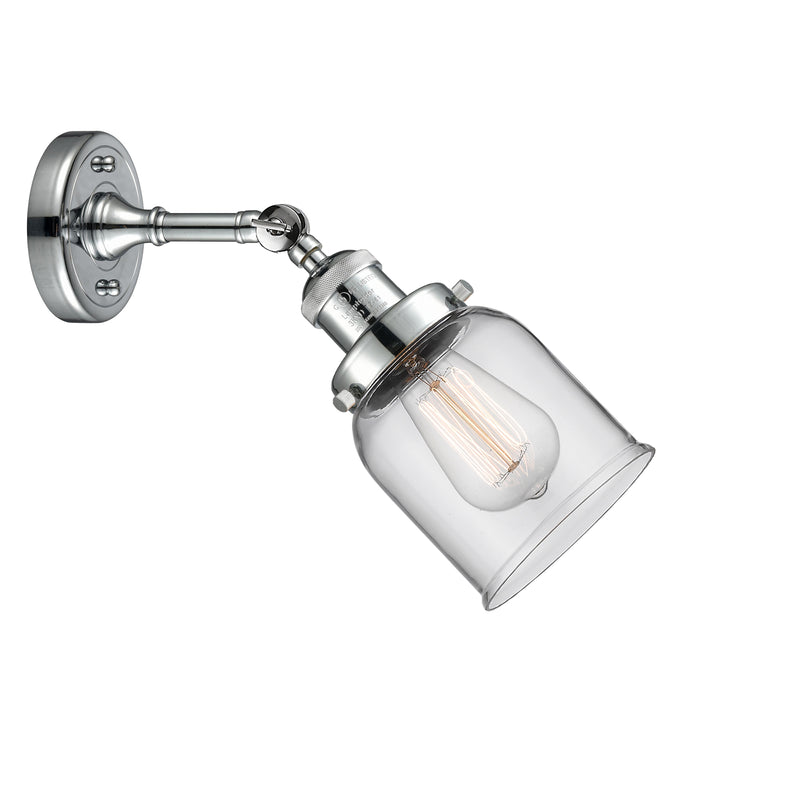 Innovations Lighting Small Bell 1 Light Sconce Part Of The Franklin Restoration Collection 203-PC-G52-LED