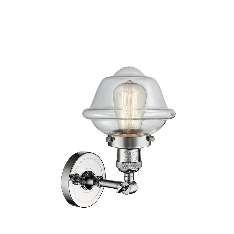 Innovations Lighting Small Oxford 1 Light Sconce Part Of The Franklin Restoration Collection 203-PC-G532-LED
